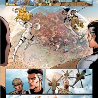 Silver Surfer (2011) #4 preview art by Iban Coello