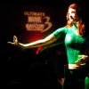 Phoenix Cosplayer with the Ultimate Marvel vs. Capcom 3 logo