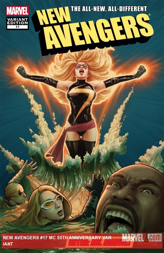 New Avengers (2010) #17, Mc 50th Anniversary Variant cover