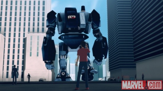 Screenshot from Iron Man: Armored Adventures Season 2, Episode 10