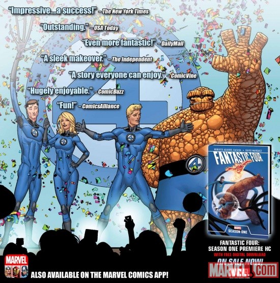 Fantasic Four: Season One acclaim
