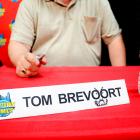 Tom Brevoort at Avengers Vs X-Men Release Party at Midtown Comics