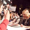 Scarlett Johansson (Black Widow) at the red carpet premiere of "Marvel's The Avengers" in Rome