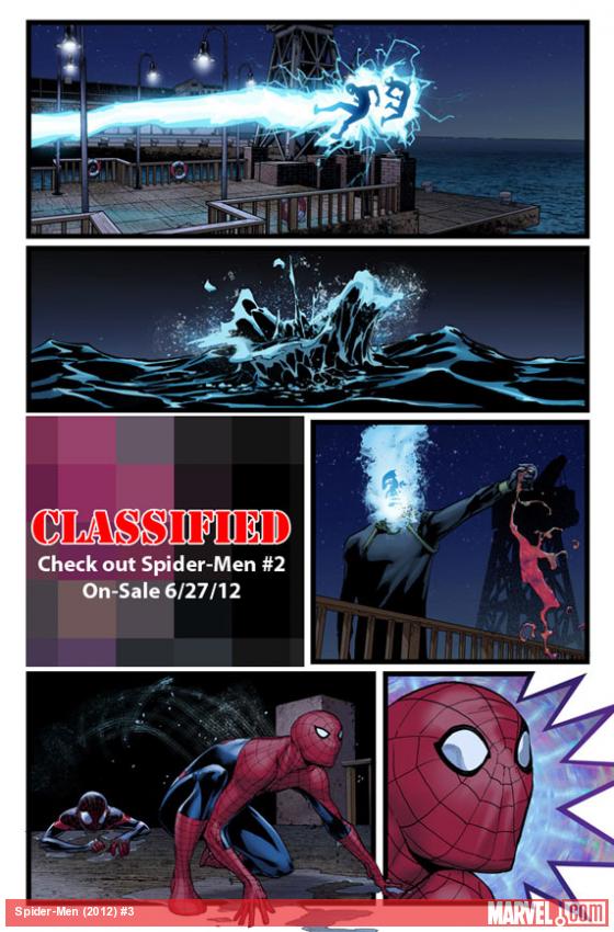 Spider-Men #3 preview art by Sara Pichelli