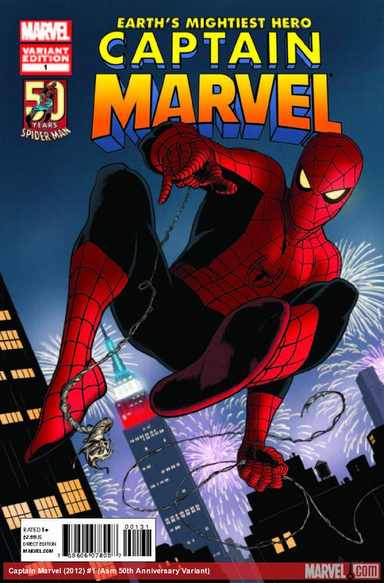 Captain Marvel (2012) #1 (Asm 50th Anniversary Variant)