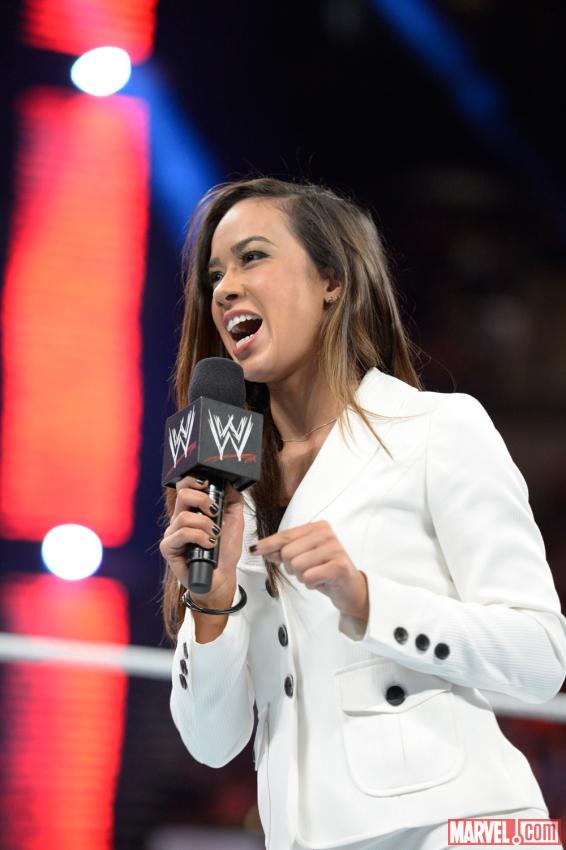 AJ Lee (photo courtesy of WWE)