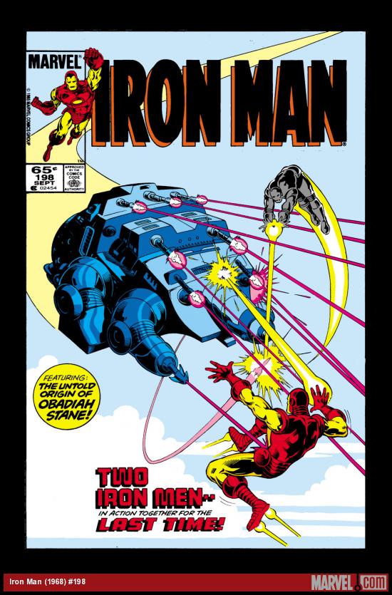 Iron Man (1968) #198 Cover