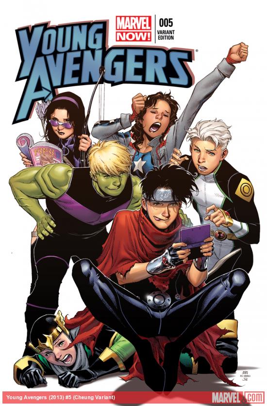 YOUNG AVENGERS 5 CHEUNG VARIANT (NOW)
