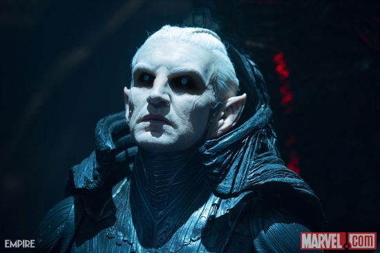 Christopher Eccleston stars as the villain Malekith in Marvel's Thor: The Dark World