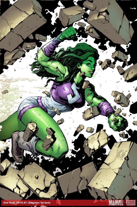 She-Hulk (2014) #1 (Stegman Variant)