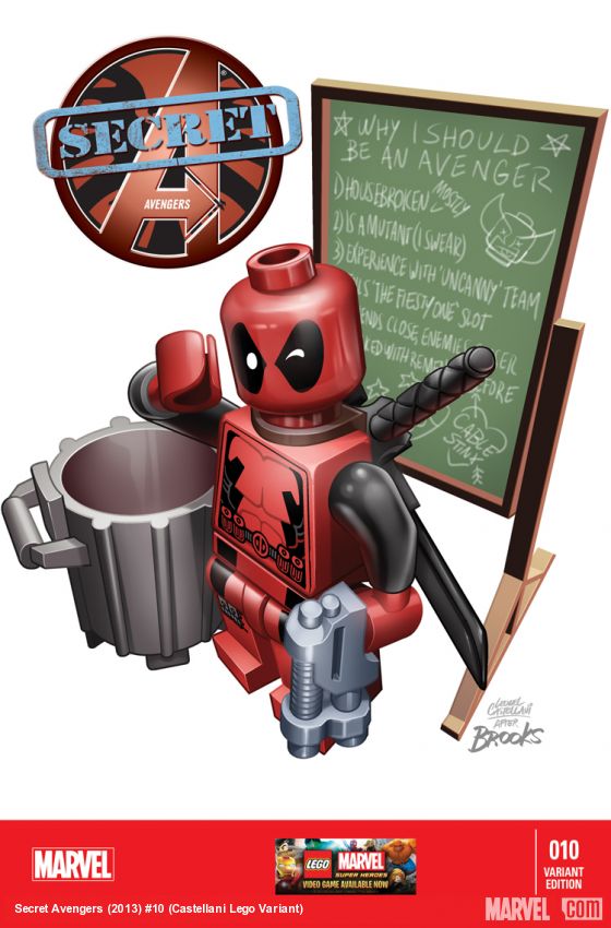 Secret Avengers (2013) #10 (Castellani Lego Variant)