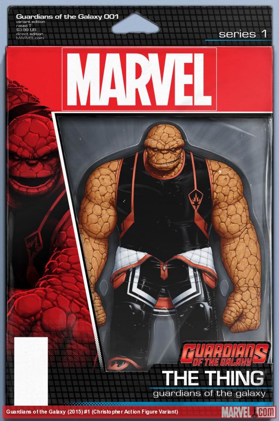 Guardians of the Galaxy (2015) #1 (Christopher Action Figure Variant)
