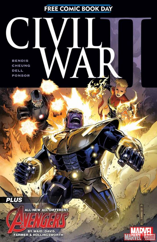 FREE COMIC BOOK DAY 2016 [CIVIL WAR II] 1 [BUNDLES OF 25] (2016)