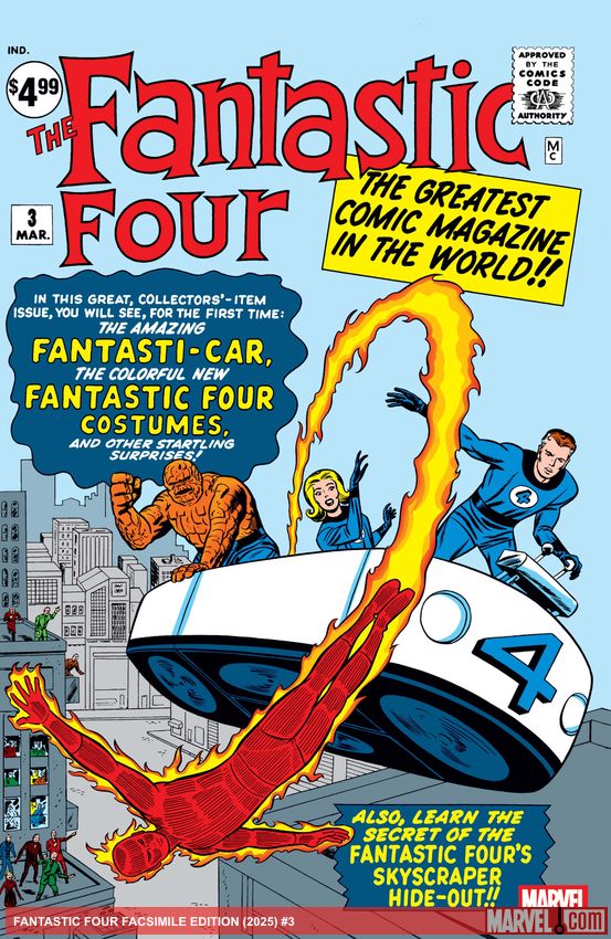 FANTASTIC FOUR FACSIMILE EDITION (2025) #3
