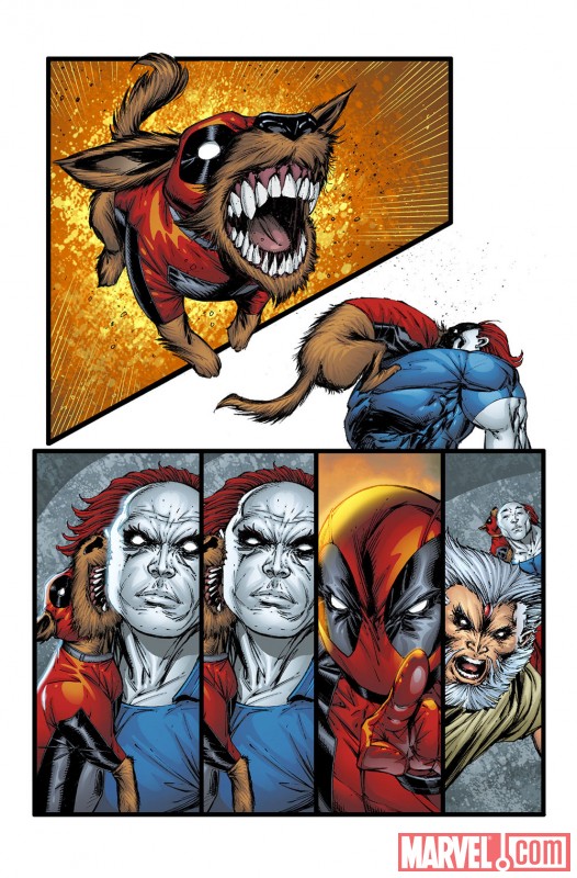 DEADPOOL CORPS #2 Art by Rob Liefeld