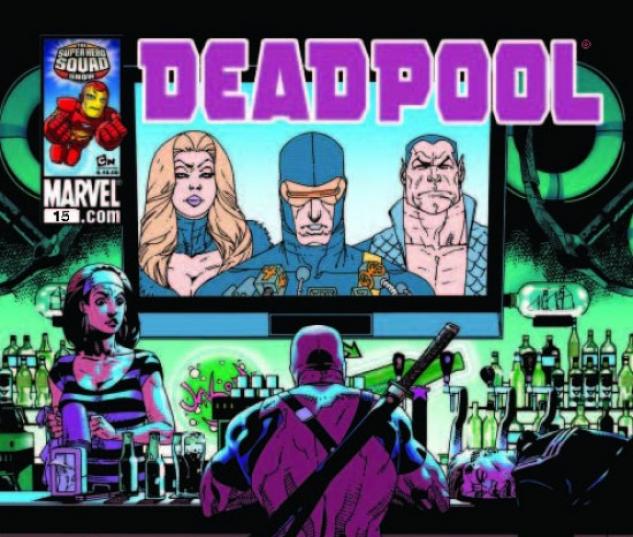 Deadpool #15 cover by Jason Pearson