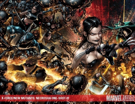 X-FORCE/NEW MUTANTS: NECROSHA ONE-SHOT #1
