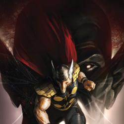 SECRET INVASION AFTERMATH: BETA RAY BILL - THE GREEN OF EDEN cover by Marko Djurdjevic
