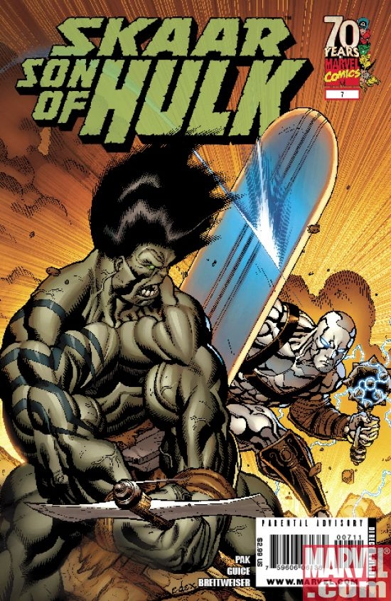 SKAAR: SON OF HULK #7 McGuinness Cover
