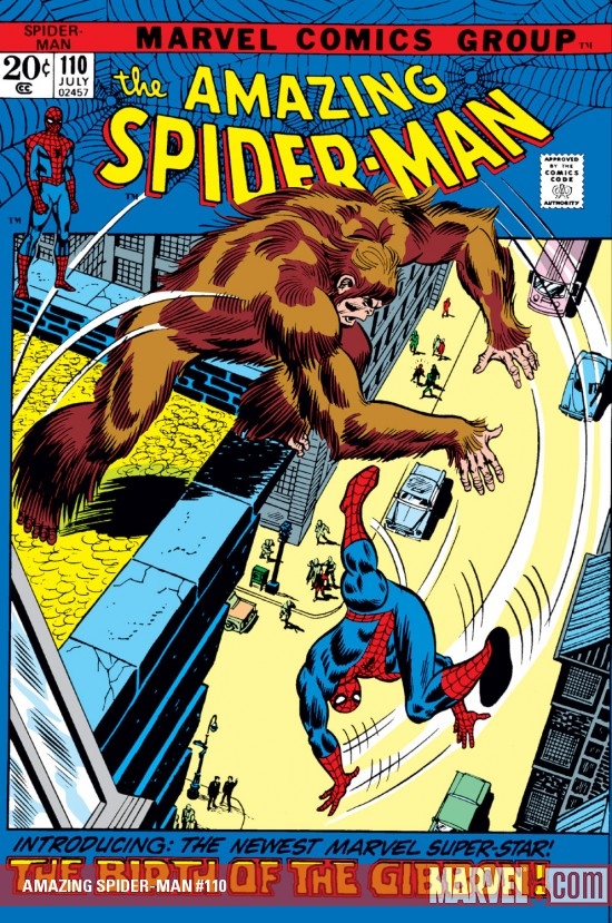 AMAZING SPIDER-MAN #110 COVER