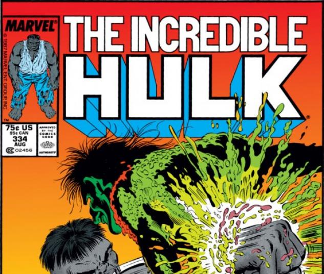 INCREDIBLE HULK (2009) #334 COVER