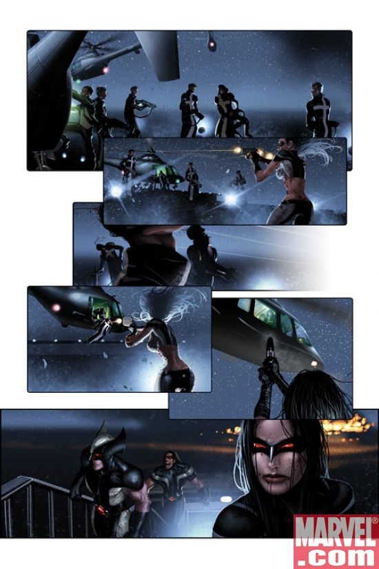 X-FORCE #2 interior page