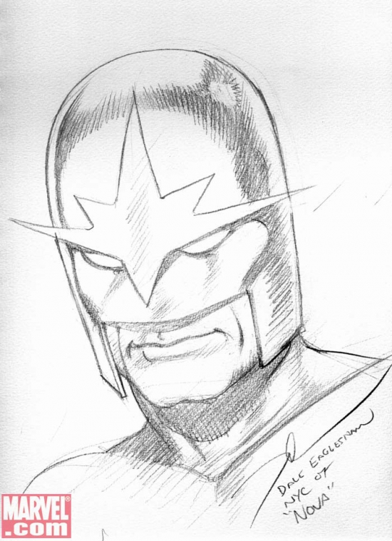Nova by Dale Eaglesham from Ben Morse's personal collection