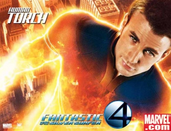 Human Torch International Movie Poster 2