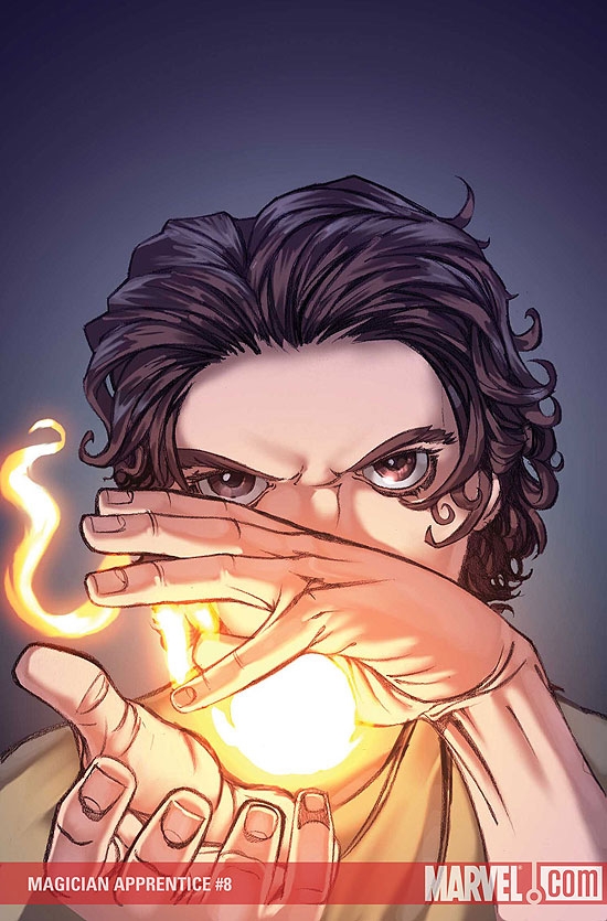 MAGICIAN APPRENTICE (2008) #8 COVER