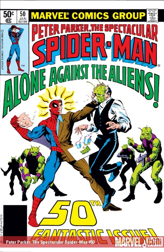 Peter Parker, The Spectacular Spider-Man #50