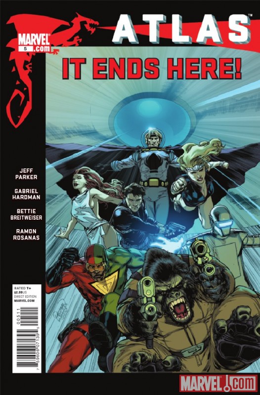 Image Featuring Namora, Atlas (Team), Jimmy Woo