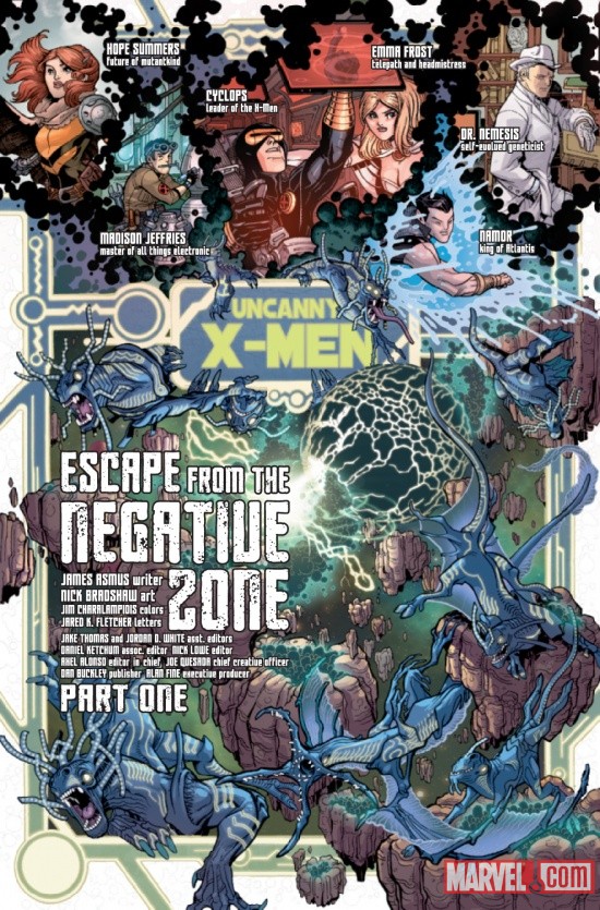 Uncanny X-Men Annual #3 recap page