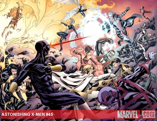 Astonishing X-Men #45 preview art by Mike McKone