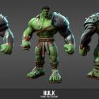 Hulk (Planet Hulk alternate costume) character render from Marvel Heroes