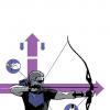 Hawkeye #2 cover art preview by David Aja