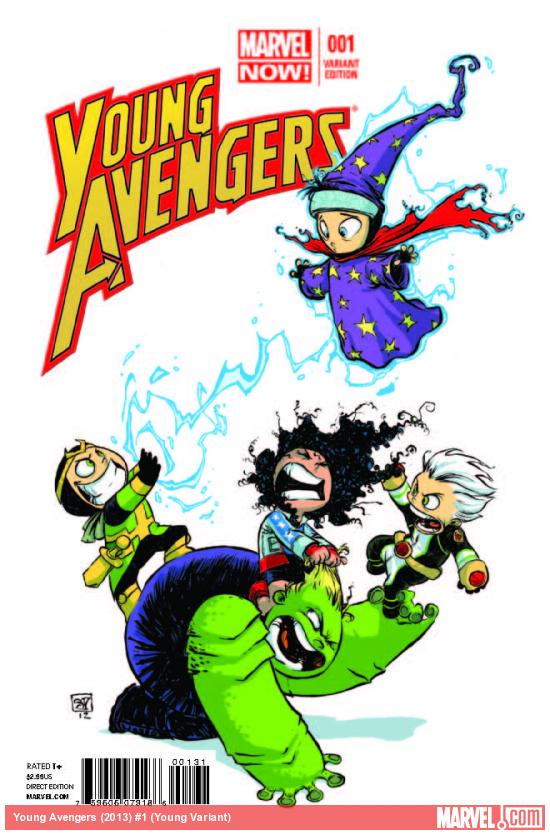 YOUNG AVENGERS 1 YOUNG VARIANT