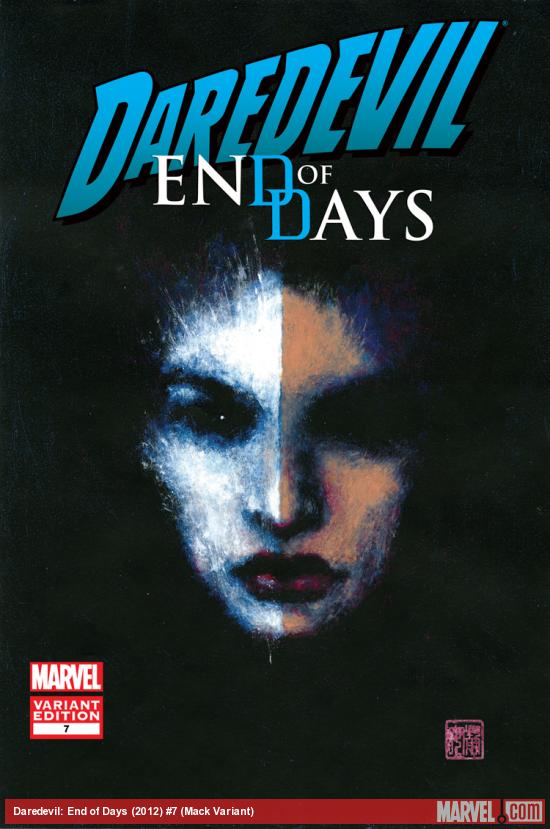 DAREDEVIL: END OF DAYS 7 MACK VARIANT (1 FOR 25, WITH DIGITAL CODE)