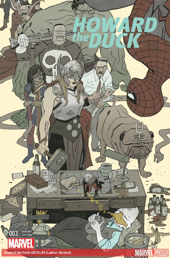 Howard the Duck (2015) #3 (Latour Variant)