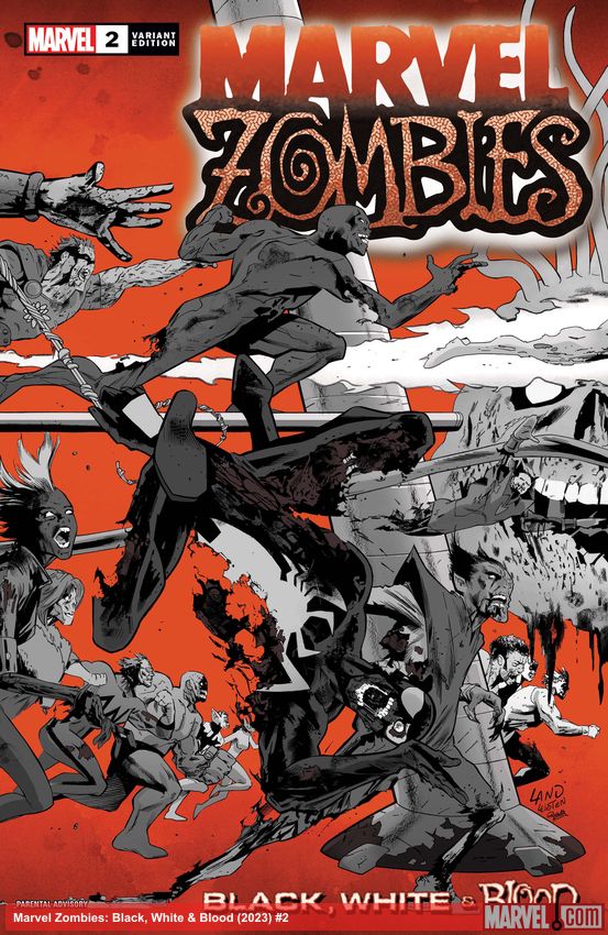 Marvel Zombies: Black, White & Blood (2023) #2 (Variant)