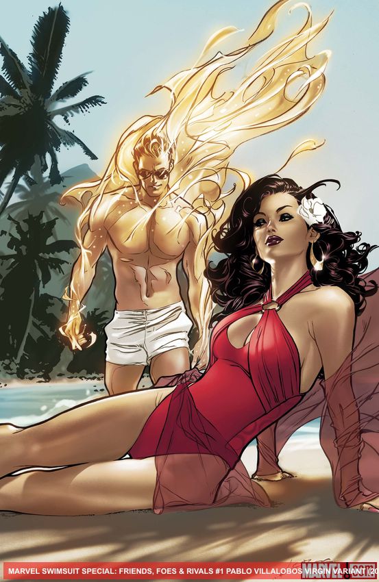 MARVEL SWIMSUIT SPECIAL: FRIENDS, FOES & RIVALS (2025) #1 (Variant)