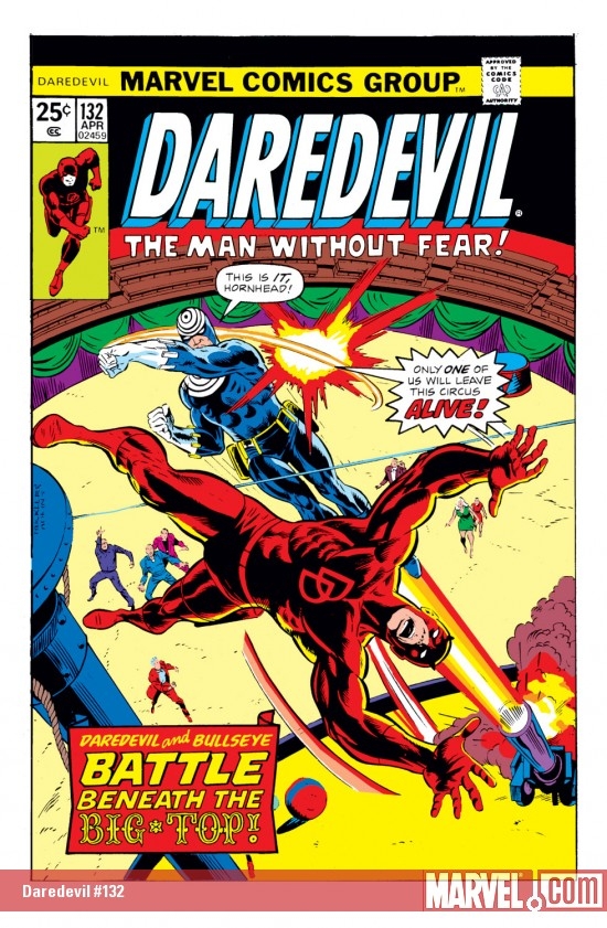DAREDEVIL #132 COVER