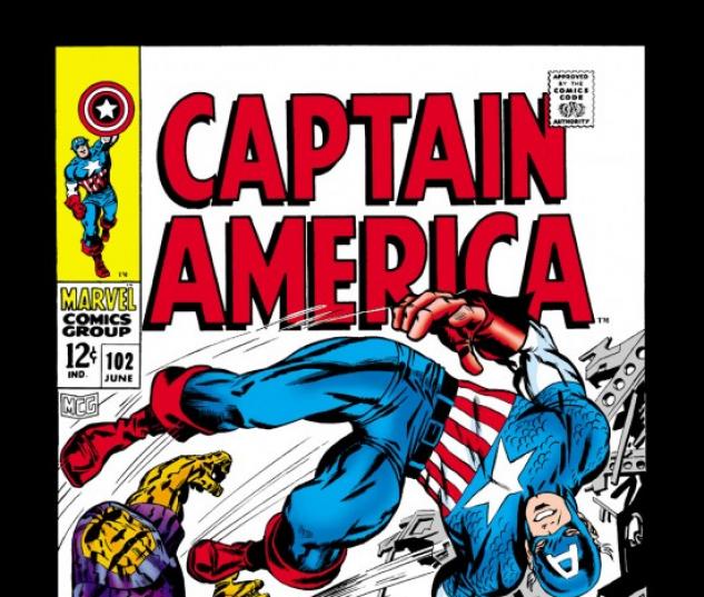 CAPTAIN AMERICA #102 COVER