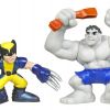 Super Hero Squad: Gray Hulk and Wolverine