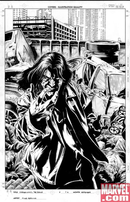 THE STAND art by Mike Perkins