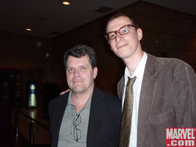 Writer/artist Peter Bagge and Arbona