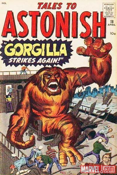 TALES TO ASTONISH #18 cover