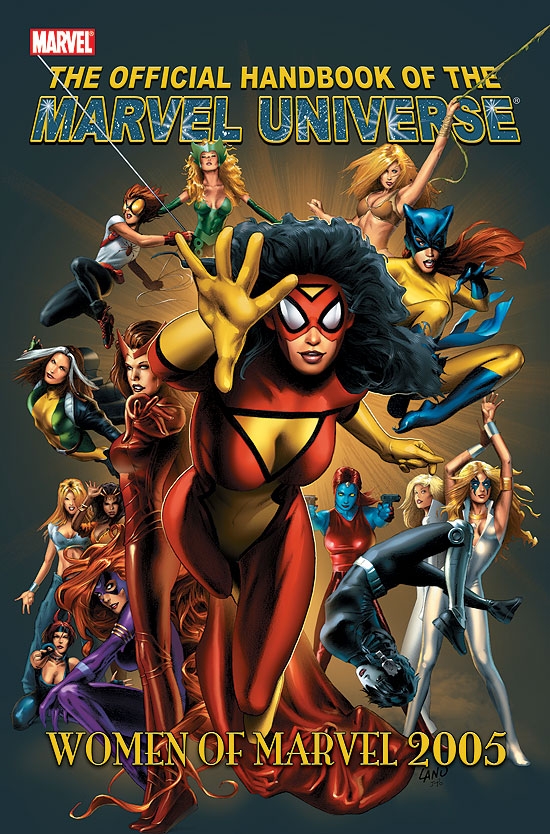 OFFICIAL HANDBOOK OF THE MARVEL UNIVERSE (2006) (THE WOMEN OF MARVEL) COVER