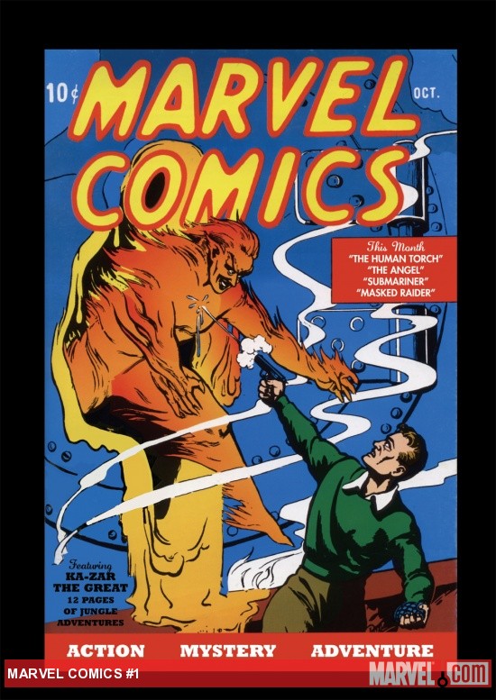 Marvel Comics #1 cover