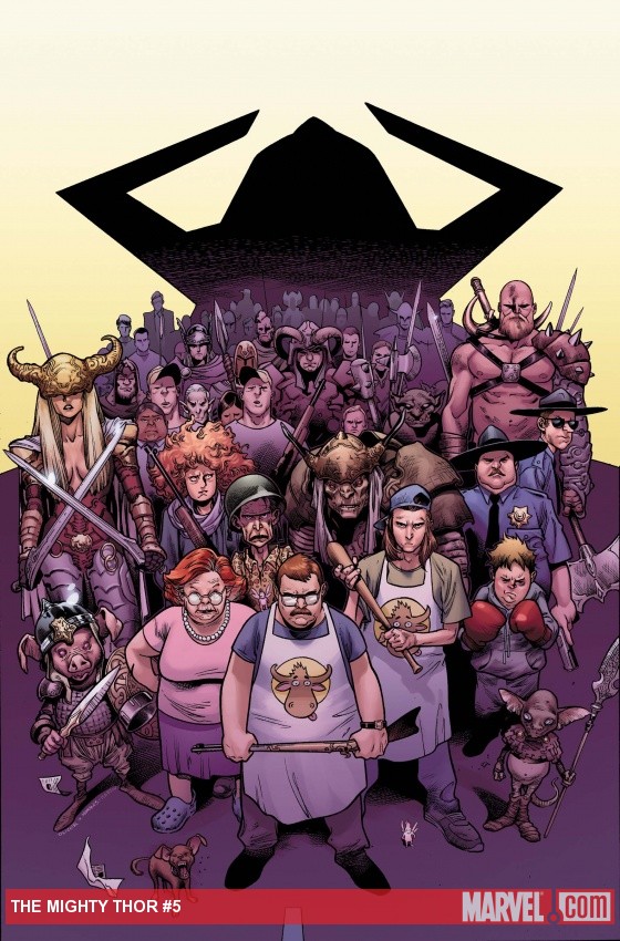 The Mighty Thor #5 Cover