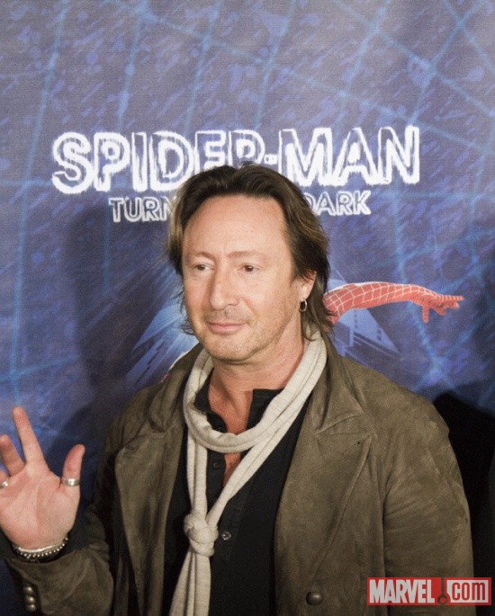 Julian Lennon at the Spider-Man: Turn Off the Dark Premiere